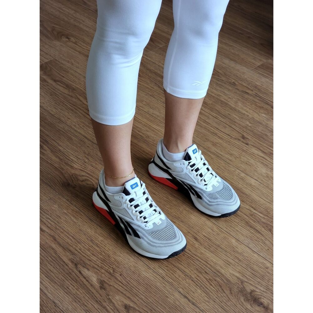Reebok Nano X2 CrossFit Women's US 9 White Vector Red Training Shoes